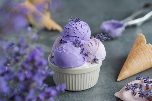 Lavendel-Eis