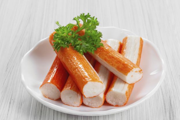 Surimi statt echten Meeresfrüchten