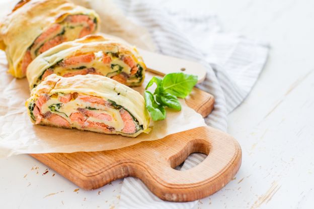 Lachs-Strudel
