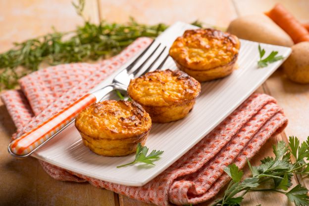 Kartoffel-Möhren-Muffins