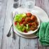Freitag (E): Buchweizen-Häppchen mit Linsen und Hokkaido an knackigem Salat