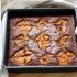 Marmorierte Brownies mit Kürbis