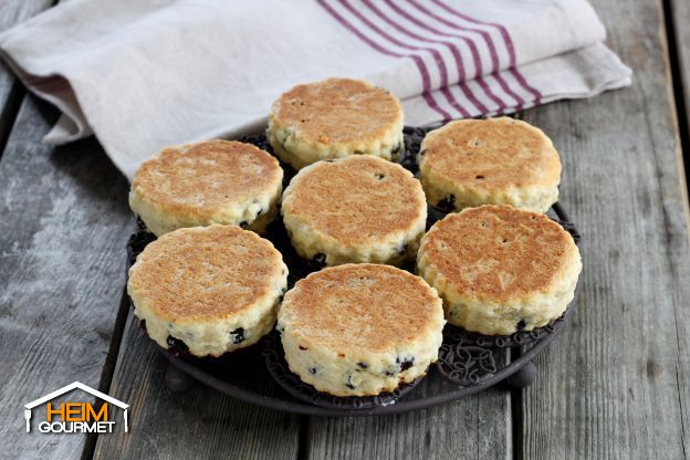 Rezept für Welsh Cake: Traditionell walisisches Gebäck