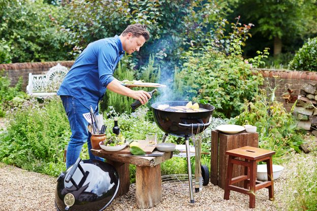 #3 filets mit der hautseite nach unten grillen