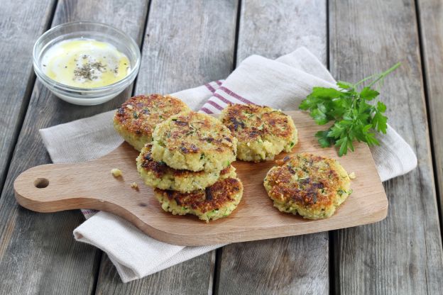 Quinoa-Zuchini-Bratlinge