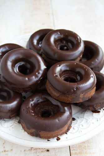 Schoko-Doughnuts