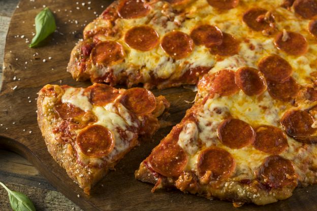 Bretzel-Pizza