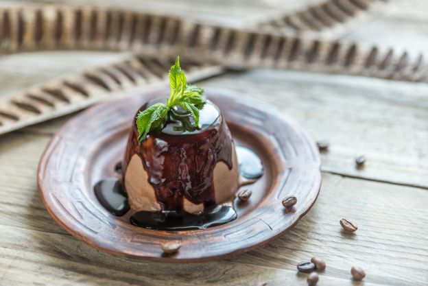 Panna Cotta mit Café