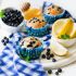 Sommerliche Blaubeer Muffins