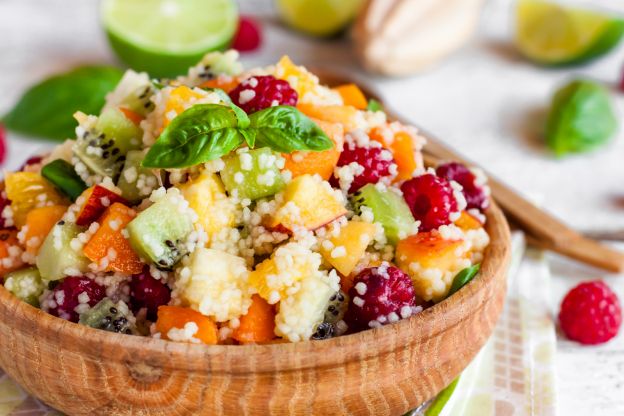 Obstsalat mit Couscous