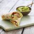 Wraps mit gegrilltem Lachs und Guacamole