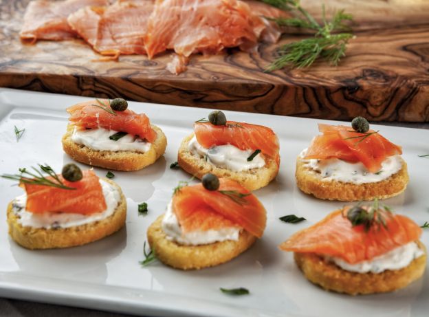 Lachs mit Frischkäse