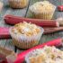 Rhabarber-Streusel-Muffins mit Haferflocken