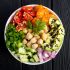 Poke Bowl mit Kichererbsen