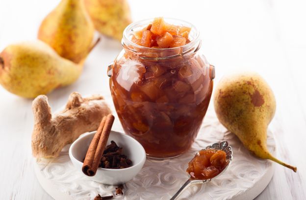 Birnen-Ingwer-Marmelade mit Zimt