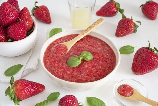 Erdbeer-Suppe