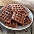 Brownies im Waffeleisen