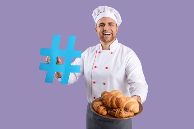 Suche nach den richtigen Hashtags