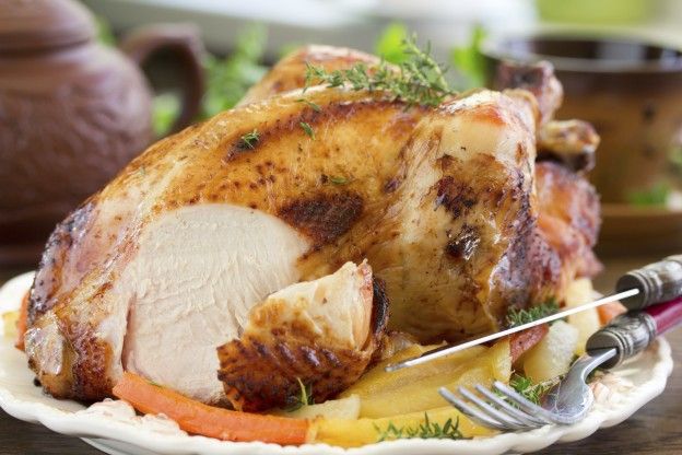 Gebratenes Hähnchen