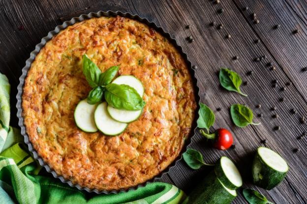 Zucchini-Quiche