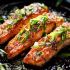 Glasierter Lachs