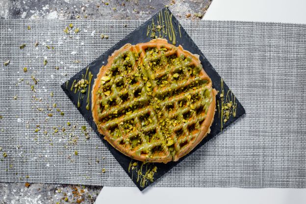 Pistazienwaffeln