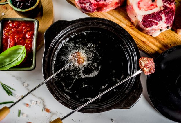 Der Klassiker: Fondue mit Fett