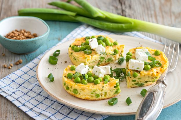 Erbsen-Frittata