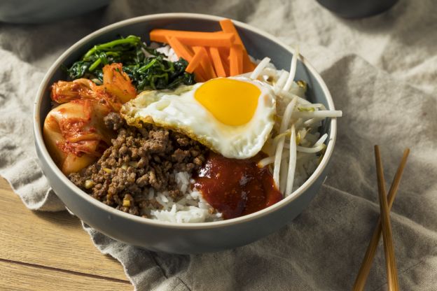 Reis für ein leckeres Bibimbap