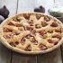 Mandeltarte mit Feigen und Fourme d'Ambert