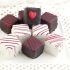 Petit Fours für den Valentinstag