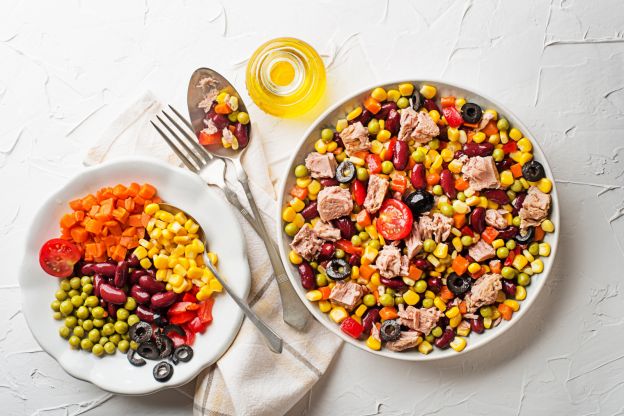 Bunter Thunfischsalat