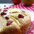 Fluffiger Dinkelkuchen mit Äpfeln und Cranberries