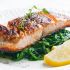 Lachs mit Spinat