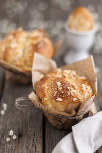 Muffins mit Mandeln