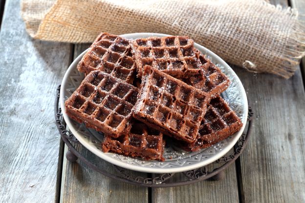 Brownie Waffeln