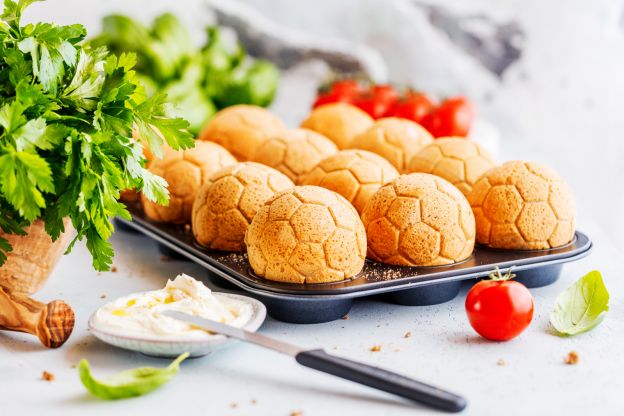 Fußball-Brötchen