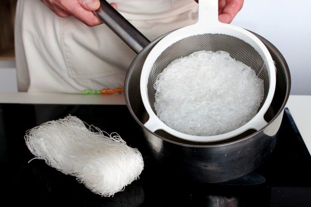 Reisnudeln kochen