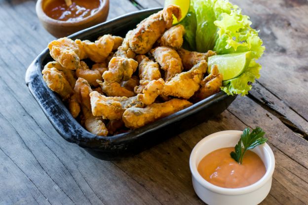 Morena frita - Frittierte Muräne