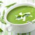 Kalte Erbsensuppe