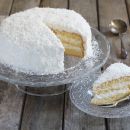 Kokostraumtorte: Fluffige Biskuittorte mit leckerer Kokoscreme