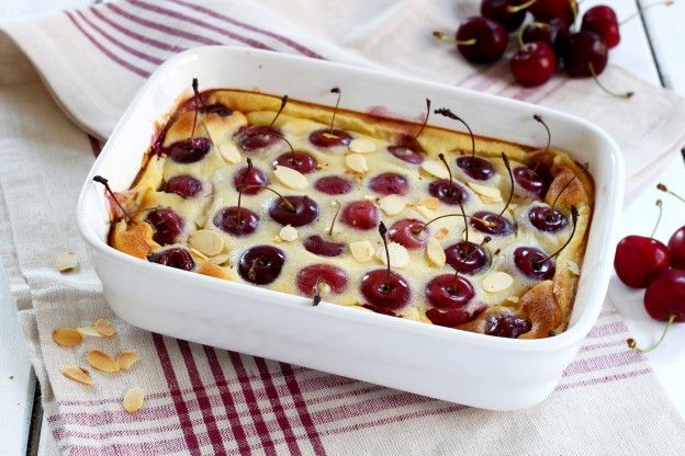 Clafoutis mit Kirschen