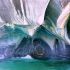 Schwimme in den Marmorhöhlen Patagoniens, Chile