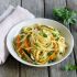 Spaghetti mit Veggie-Carbonara