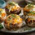 Gegrillte Champignons