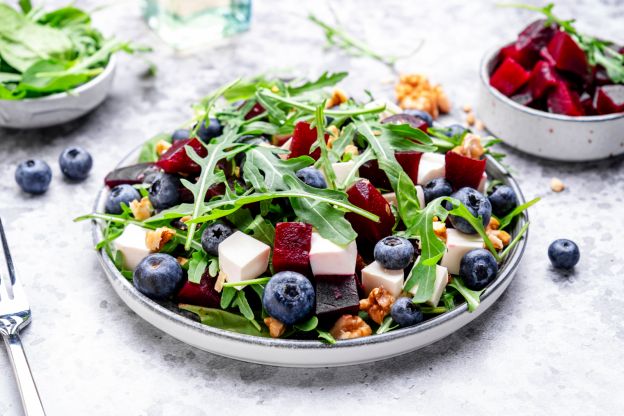 Sommersalat mit Roter Bete
