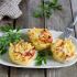 17.Mini Gratins mit Penne und Schinken