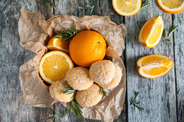 Orangenmakronen