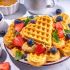 Glutenfreie Kokoswaffeln