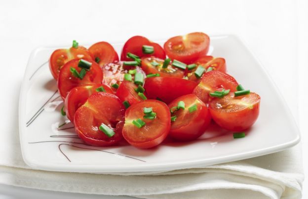 Tomaten schneiden